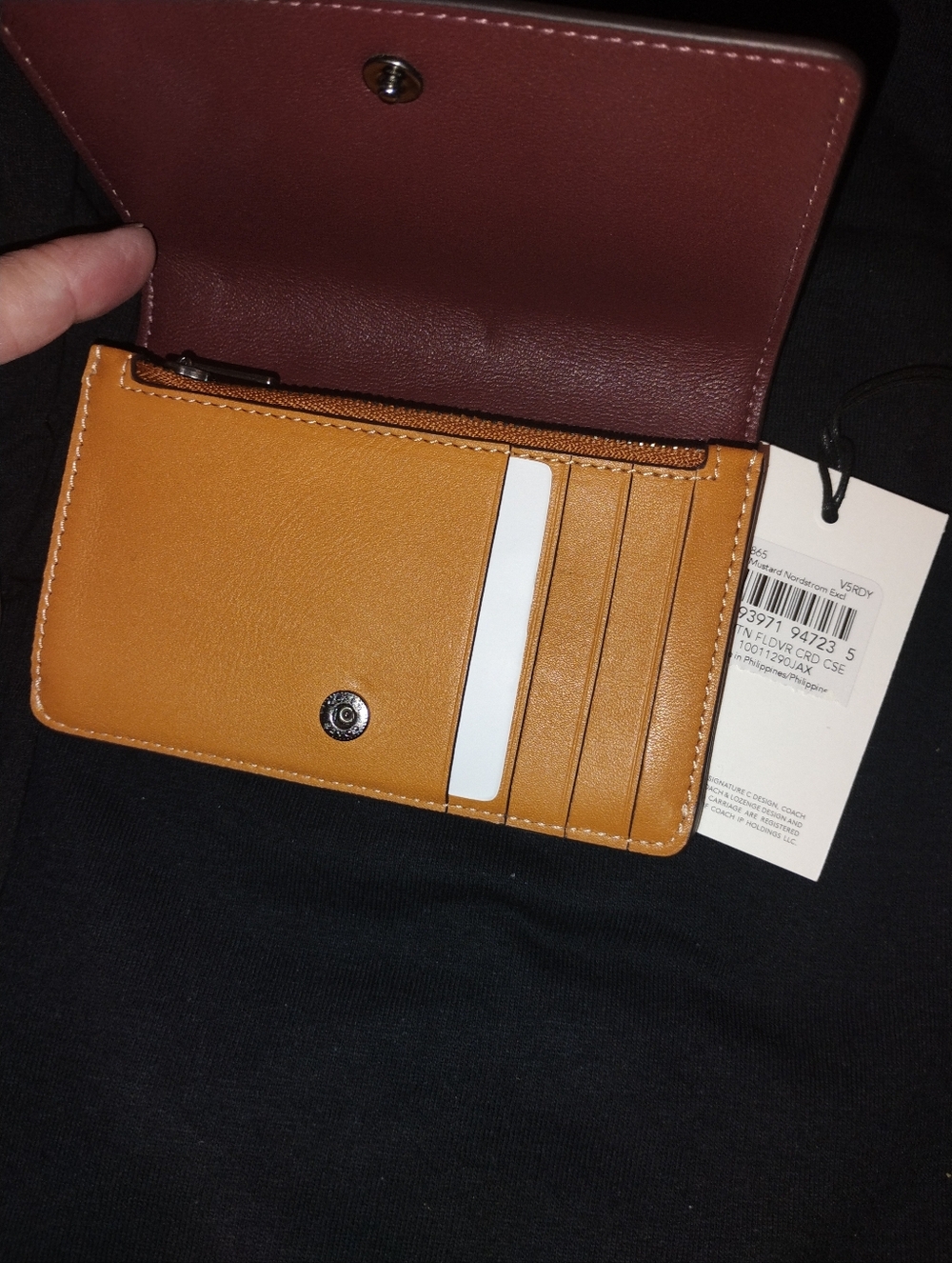 Coach Credit Card Case - Picture 3 of 5